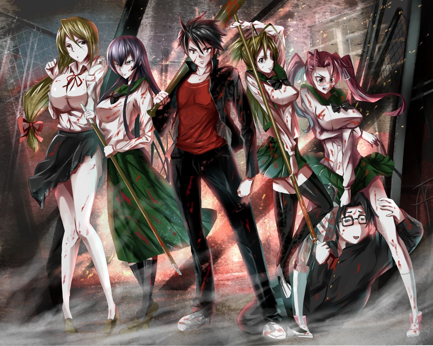 Read Highschool Of The Dead Novel HIGH SCHOOL OF THE DEAD 学園黙示録